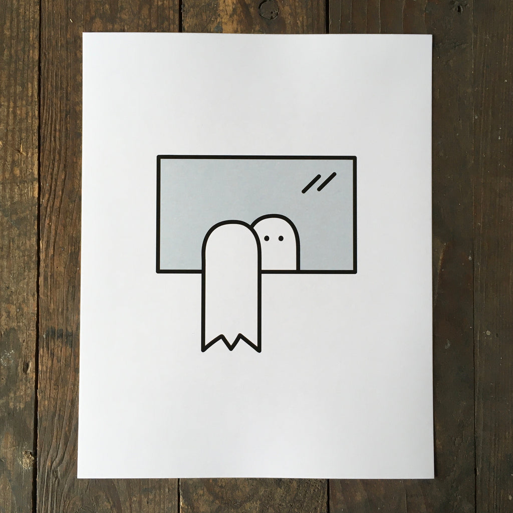 Ghost Mirror - Print