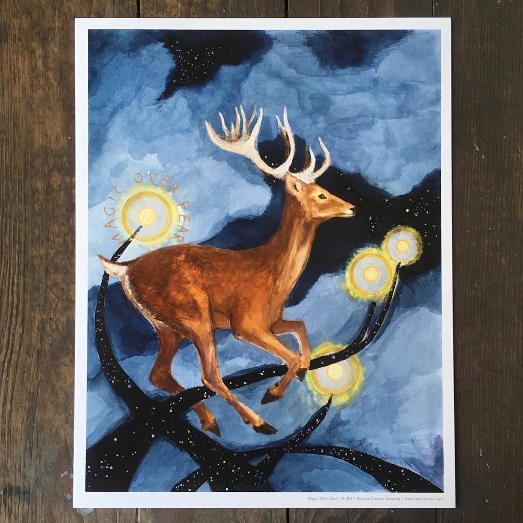 Magic Over Fear - Print