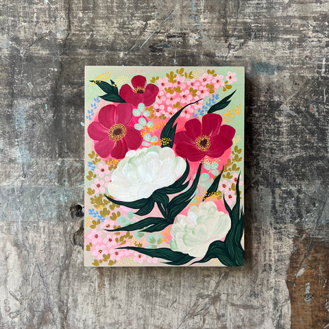 Original Floral Painting #1 by Hannah Dansie