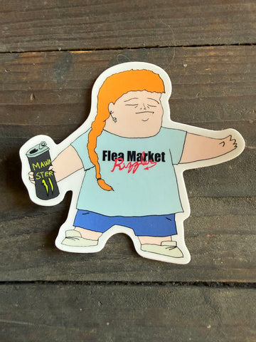 Flea Market Rizzler - Sticker