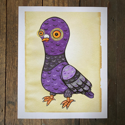 Enchanted Pigeon - Print