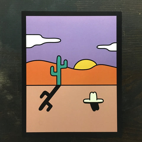 Desert Sunset - Print