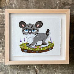 Julie Armbruster - Siamese Deer Series - Original Paintings