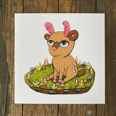 Julie Armbruster - Siamese Deer Series - Prints