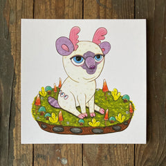 Julie Armbruster - Siamese Deer Series - Prints