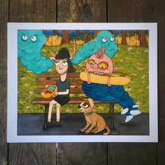 Julie Armbruster - Lunch Buddies Series - Prints