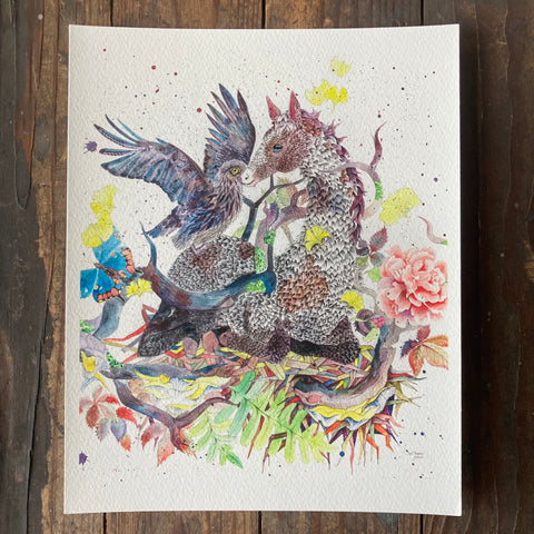 Strange Horse - Print