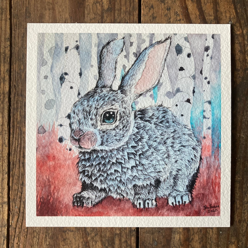 Winter Rabbit - Print