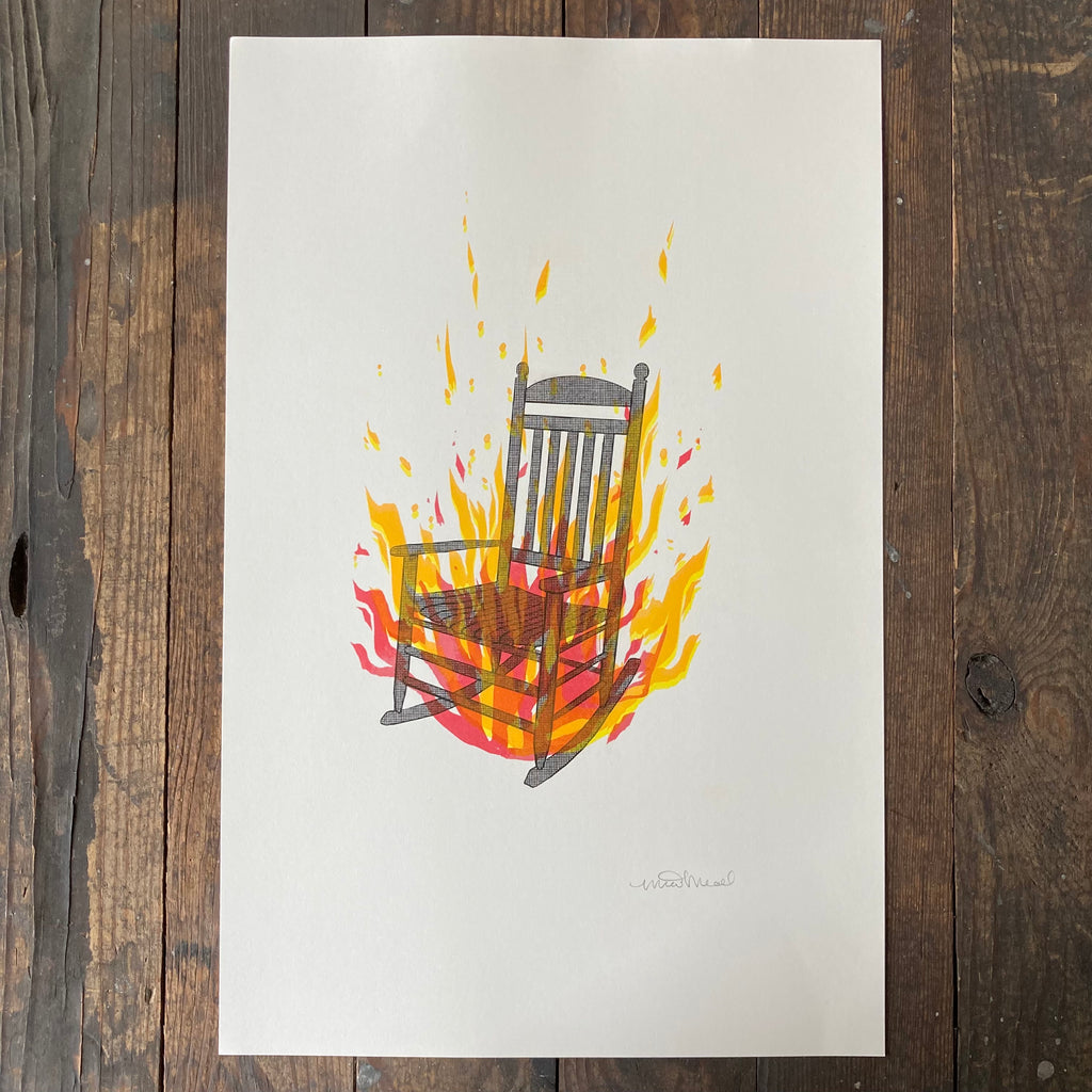 Rocking Chair - Print