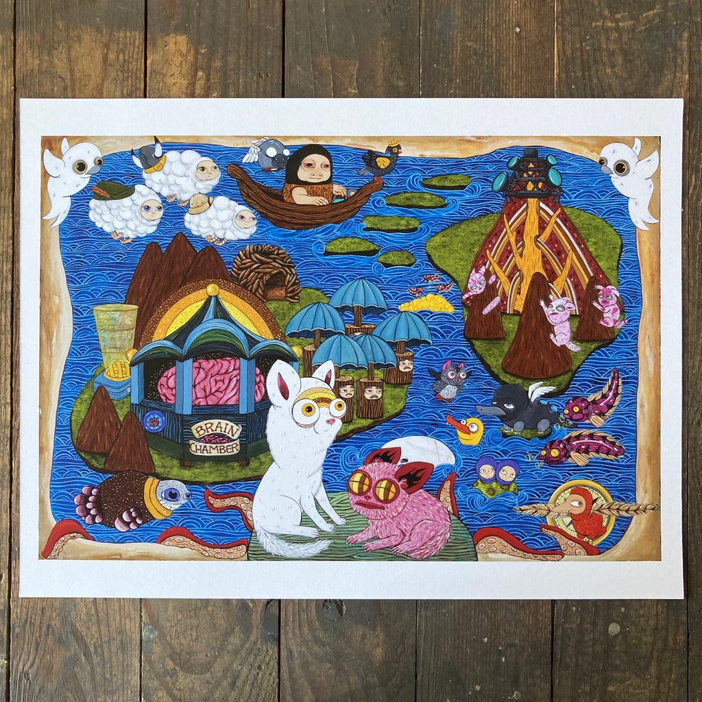 The Legend of Professor Wunderbar - Print