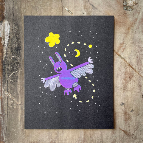 Twinkle Twinkle Little Bat - Print