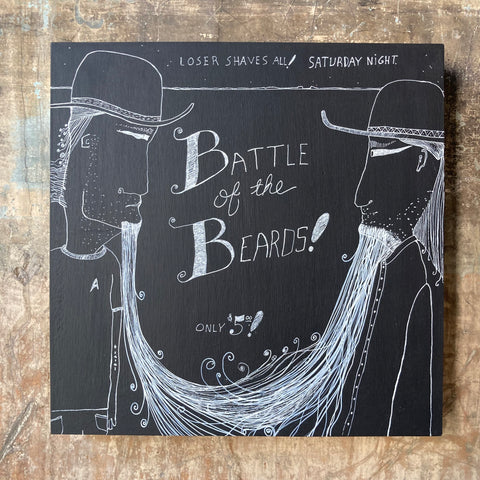 Battle of the Beards - Original Artwork
