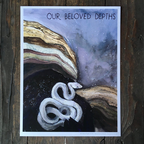 Our Beloved Depths - Print