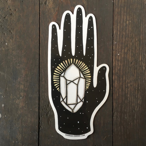 Quartz Hand - Sticker