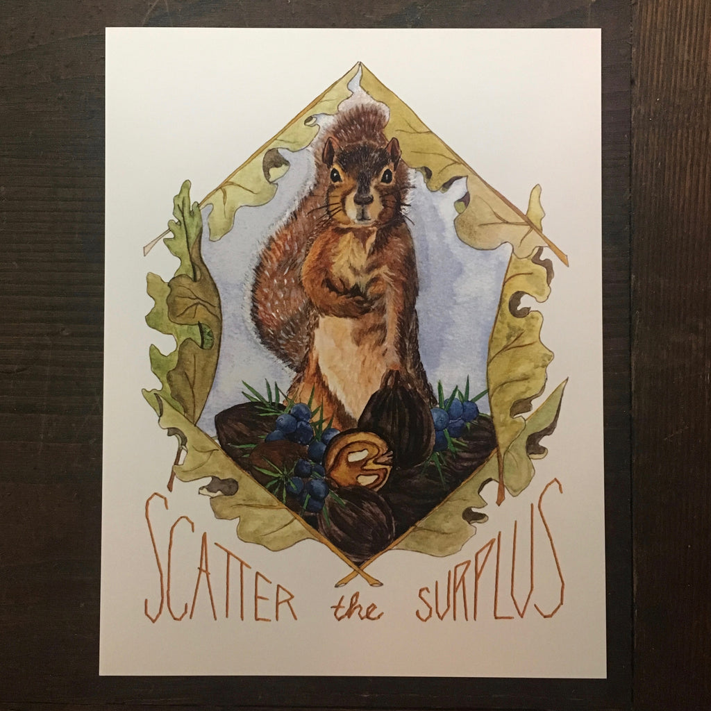 Scatter the Surplus - Print