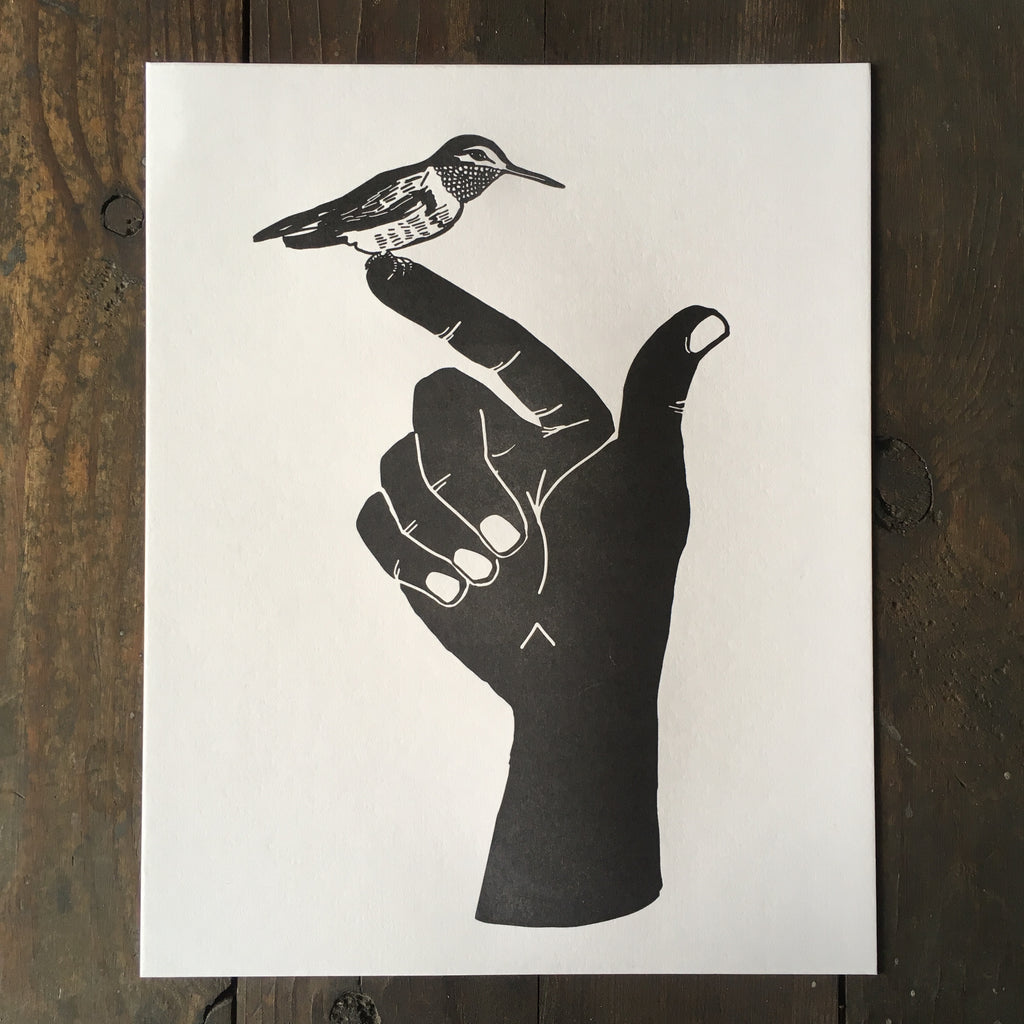 Summoning The Hummingbird - Print