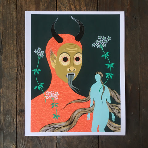 Two For The Devil, One For Me - Print