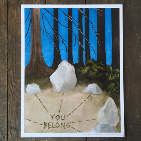 You Belong - Print